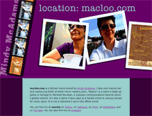 Tablet Screenshot of macloo.net